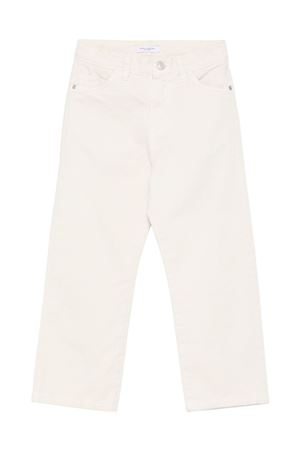 jeans in cotone beige PAOLO PECORA KIDS | PP4122BURR